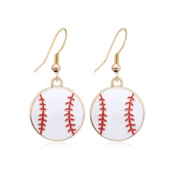 occidental style personality trend fashion exaggerating Alloy enamel earrings ..