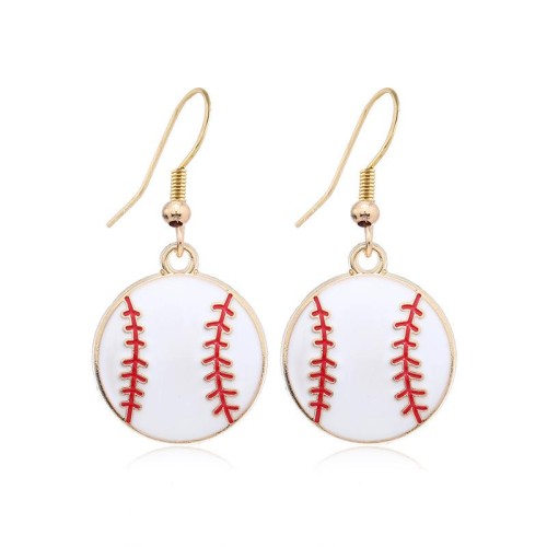 occidental style personality trend fashion exaggerating Alloy enamel earrings Earring
