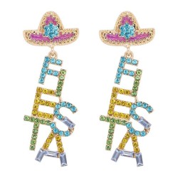 occidental style ear stud high diamond EnglishFIE trend earrings woman tempera..
