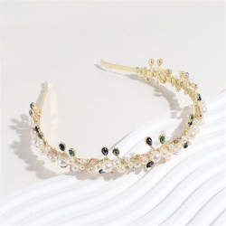  Pearl Rhinestone Headband super bride all-Purpose Headband