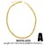 occidental style punk windchain necklace chain  personality fashion beads chain necklace womannk