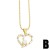 occidental style temperament all-Purpose Pearl love necklace woman samll clavicle chain chainnk