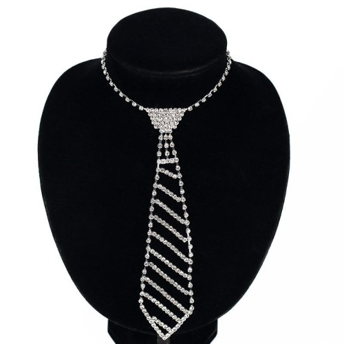 occidental style Rhinestone belt long necklace  women  fashion diamond Clothing belt necklace