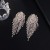 occidental style wind Rhinestone tassel woman  fashion new color big earringsE