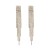 silver temperament super long style tassel earrings woman  occidental style Rhinestoneearrings earring