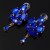 occidental style Earring drop crystal earrings woman ear stud Korean style fashion samll earringE