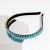 occidental style Rhinestone Headband retro fully-jewelled Headband brief all-Purpose head