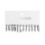  Metal earrings high circle square geometry earrings retro Pearl earringsearrings