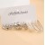  Metal earrings high circle square geometry earrings retro Pearl earringsearrings