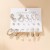 earrings set occidental style earrings creative earrings setins high-end