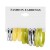 Earringset Metal earrings Acrylic circle set Pearl earrings