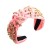  Headband occidental style Cloth Headband fully-jewelled temperament width