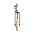 occidental style personality earrings Ear clip Alloy diamond long style tassel earrings woman fashion super tem