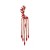 occidental style personality earrings Ear clip Alloy diamond long style tassel earrings woman fashion super tem