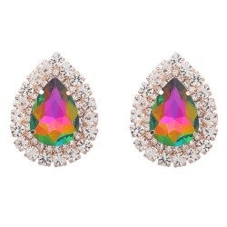 claw chain occidental style exaggerating earrings Alloy diamond ear stud lady ..