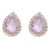 claw chain occidental style exaggerating earrings Alloy diamond ear stud lady drop glass diamond fully-jewelled