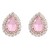 claw chain occidental style exaggerating earrings Alloy diamond ear stud lady drop glass diamond fully-jewelled