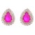 claw chain occidental style exaggerating earrings Alloy diamond ear stud lady drop glass diamond fully-jewelled