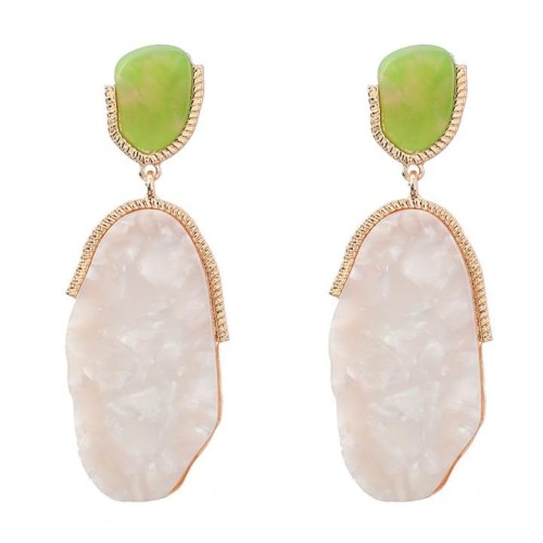 earrings occidental style earrings Acetate sheet earring trend exaggerating Earring