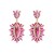 occidental style personality geometry Irregular earring Alloy color diamond earrings woman exaggerating tempera