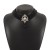  retro Pearl diamond chain woman  multilayer palace wind necklace personality exaggerating