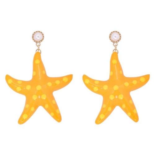 occidental style fashion woman head earrings enamel earring personality woman