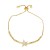 lovers bracelet  occidental style brief embed zircon star Five-pointed star braceletbrk