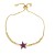 lovers bracelet  occidental style brief embed zircon star Five-pointed star braceletbrk