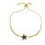 lovers bracelet  occidental style brief embed zircon star Five-pointed star braceletbrk