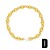 occidental style all-Purpose bronze gilded color retention bracelet love Five-pointed starbra