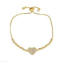  occidental style all-Purpose fashion heart-shaped bracelet woman retro samll ..
