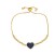 occidental style all-Purpose fashion heart-shaped bracelet woman retro samll love braceletbra