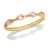  occidental style personality fashion all-Purpose Ladies wind flash diamond zircon opening banglebra