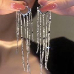 long style tassel new love buckle high Earring