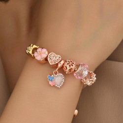 fashion  Metal all-PurposeDL concise flash diamond love collocation personalit..
