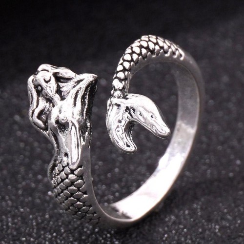 fashion retro beauty opening temperament ring