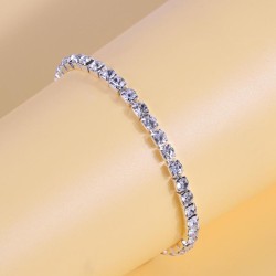 fashion concise row diamond woman elasticity personality bracelet