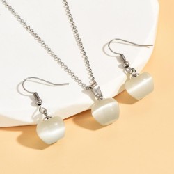 fashion sweetOL apple concise woman necklace earrings set