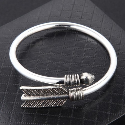 fashion retro concise opening man bangle