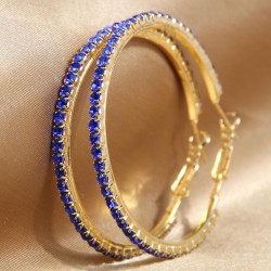  fashion concise flash diamond temperament woman circle