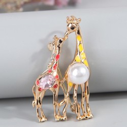 fashion sweetOL concise long deer Suit accessories man brooch
