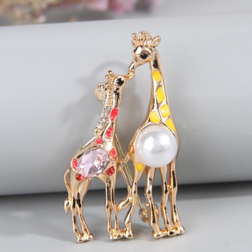 fashion sweetOL concise long deer Suit accessories man brooch