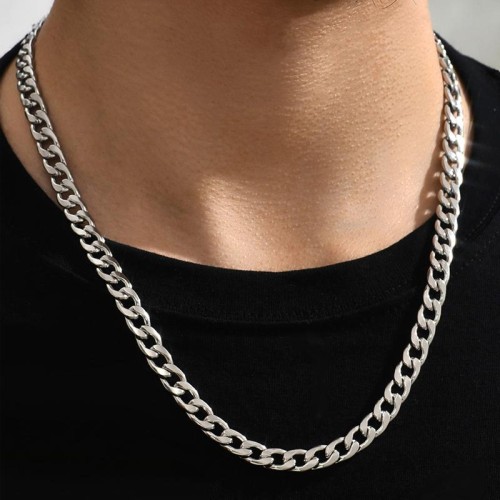 fashion stainless steel chain man necklace