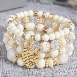 fashion concise love multilayer woman fashion bracelet