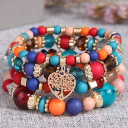 fashion concise all-Purpose multilayer love temperament multilayer bracelet