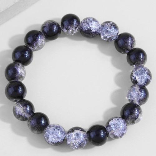 fashion concise flower black woman bracelet