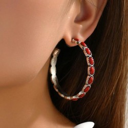 fashion retro concise accessories temperament woman ear stud
