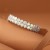  occidental style personality fashion Pearl opening bangle all-Purpose twining width woman