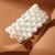  occidental style personality fashion Pearl opening bangle all-Purpose twining width woman