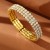  occidental style brief temperament super zircon bracelet wind bangle samll